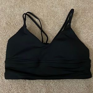 Lululemon black sports bra